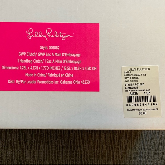 NWT Lilly Pulitzer habdbag clutch - Picture 4 of 8